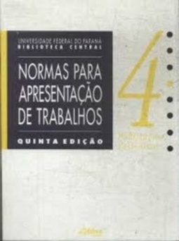 NORMAS PARA APRESENTAÇÃO DE TRABALHOS