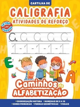 Cartilha caminhos da alfabetização - caligrafia e atividades de reforço