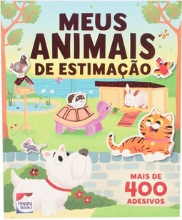 Cenários com adesivos: Meus animais de estimação