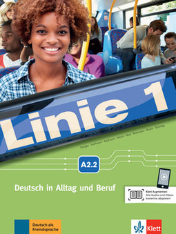 Linie 1, kurs- und übungsbuch + mp3 + videoclips - A2.2