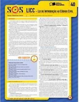 LICC Lei de Introdução ao Código Civil - Volume 40