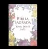 Bíblia King James 1611 - Capa semi luxo flores coloridas