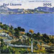 Calendário de Parede Paul Cézanne - 2005 - IMPORTADO