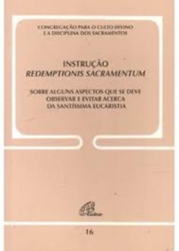 Instrução Redemptionis Sacramentum (Documentos da Igreja)