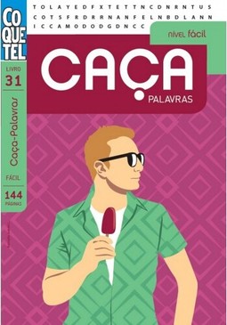 LIVRO COQUETEL CAÇA-PALAVRAS 31