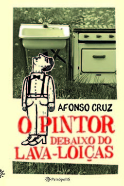 O pintor debaixo do lava-loiças