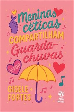 Meninas céticas compartilham guarda-chuvas