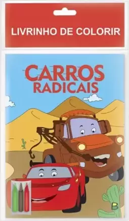 Livrinho de Colorir: Carros Radicais