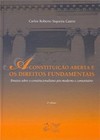 A constituição aberta e os direitos fundundamentais: Ensaios sobre o constitucionalismo pós-moderno e comunitário