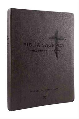 Bíblia Sagrada NVI - Letra Extra Gigante - PU Marrom