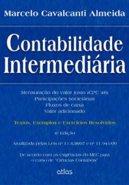 Contabilidade intermediária: Textos, exemplos e exercícios resolvidos