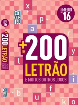LIVRO COQUETEL + 200 LETRÃO E MAIS OUTROS JOGOS