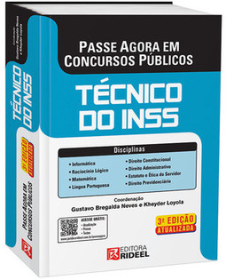 Passe agora em concursos públicos - técnico do inss