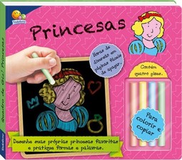 Quadro de giz! Princesas