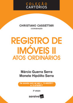 Registro de imóveis II: atos ordinários