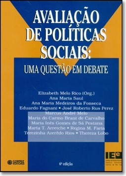 Avaliacao De Politicas Sociais Uma Questao Em Debate