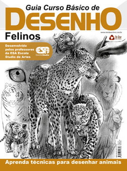 Guia curso básico de desenho: felino