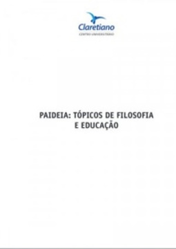 PAIDEIA: TÓPICOS DE FILOSOFIA E EDUCAÇÃO