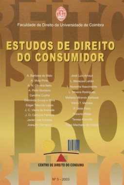 Estudos de direito do consumidor