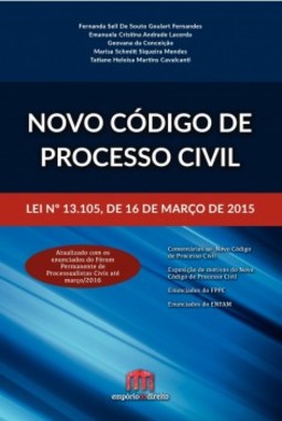 Novo código de processo civil