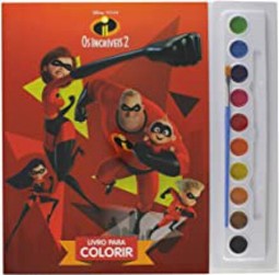 Disney aquarela - Os incríveis 2