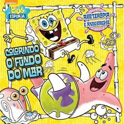 Bob Esponja: colorindo o fundo do mar