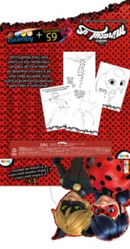 Miraculous Ladybug: colorindo com adesivos especial