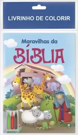 Livrinho de Colorir: Maravilhas da Bíblia