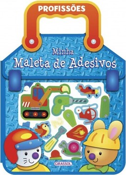 Minha maleta de adesivos - profissões