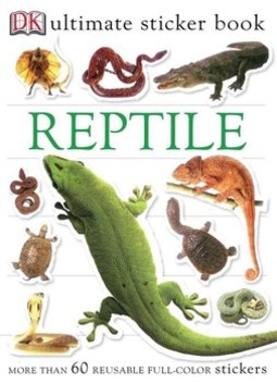 Ultimate Sticker Book: Reptile: More Than 60 Reusable Full-Color Stickers