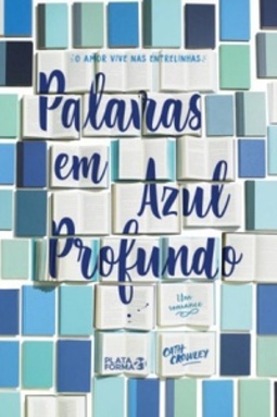 Palavras em Azul Profundo