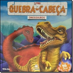 Livro Quebra- Cabeça Grande - Dinossauros