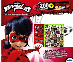 Miraculous Ladybug: colorindo com adesivos especial