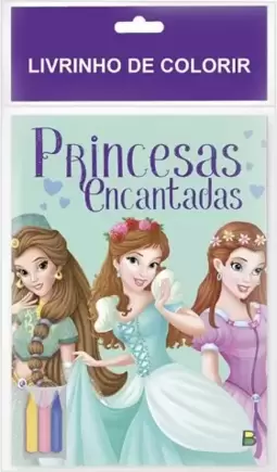 Livrinho de Colorir: Princesas Encantadas