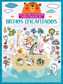 Bichos encantados: livro de colorir para crianças
