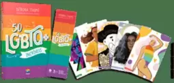 50 Lgbtq+ Incriveis - Acompanha Marcador e Cards