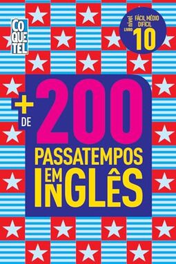 Livro Coquetel Mais de 200 Passatempos em Inglês Ed 10