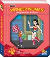 Janelinha lenticular - Meus heróis em quebra-cabeças: Wonder woman...