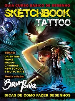Guia curso básico de desenho: sketchbook tattoo
