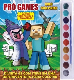 Pró games - Livro para pintar