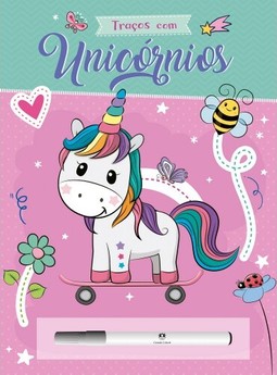 Traços com unicórnios