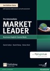 Market leader: pre-intermediate with MyEnglishLab - Business English course book