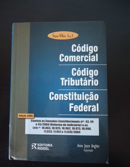 Código Comercial, Código Tributário, Constituição Federal (Série Míni 3 em 1)