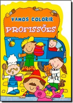 Vamos Colorir - Profissoes