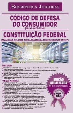 Código de defesa do consumidor (lei nº 8.078/1990) e Constituição Federal