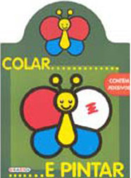 Colar e Pintar: Borboleta