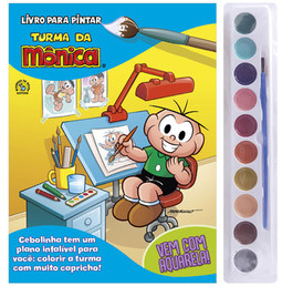 Turma da Mônica - Livro para pintar: Cebolinha