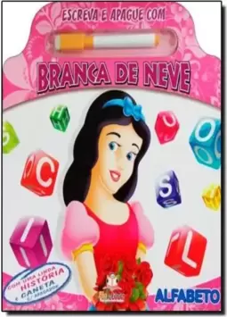 Escreva E Apague Com Branca De Neve - Alfabeto