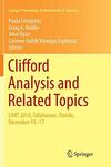 Clifford Analysis and Related Topics: In Honor of Paul A. M. Dirac, Cart 2014, Tallahassee, Florida, December 15-17: 260