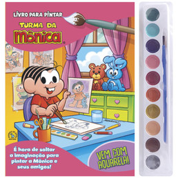 Turma da Mônica - Livro para pintar: Mônica